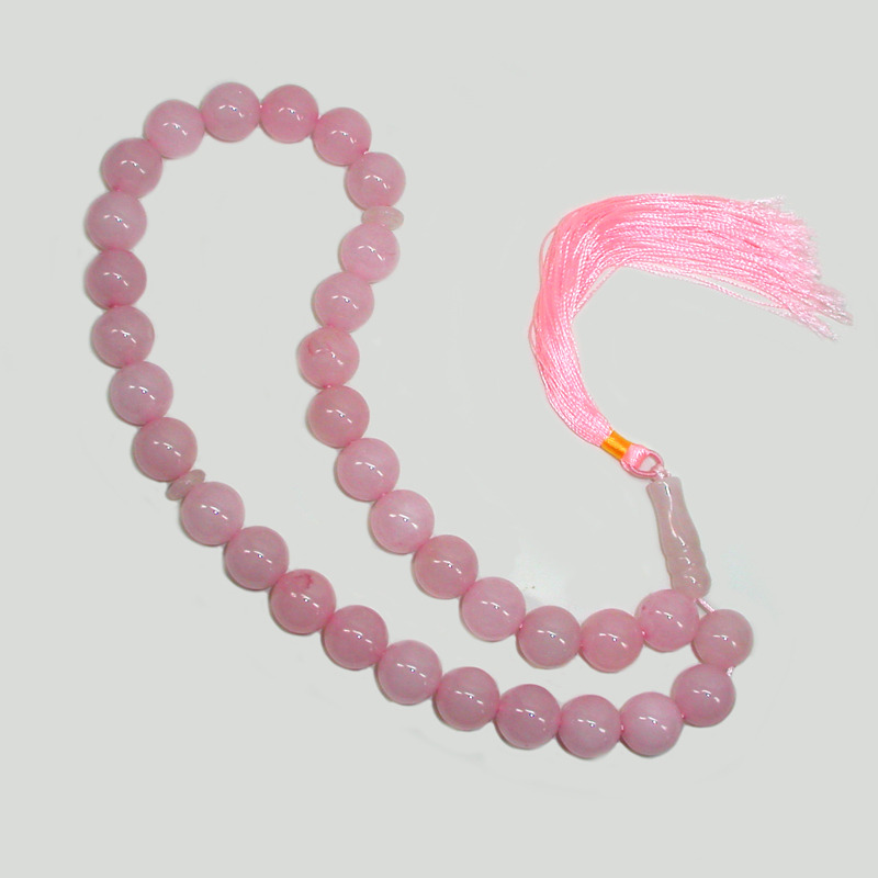 Купить четки «Бранигель» ручной работы из розового кварца в интернет-магазине Chetki24.ru